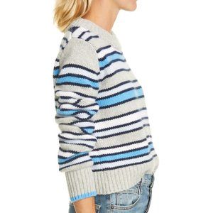 La Ligne Mini Marin Stripe Wool & Cashmere Sweater